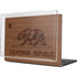 California Wood Flag MacBook Cases